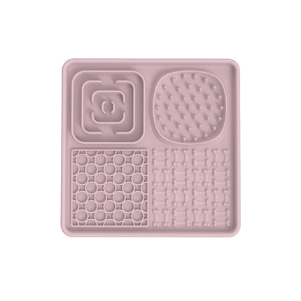 Multi-Section Slow Feeder Lick Mat for Dogs & Cats