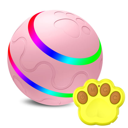 Smart Cat Toy Ball – USB Rechargeable Self-Rotating Interactive Ball