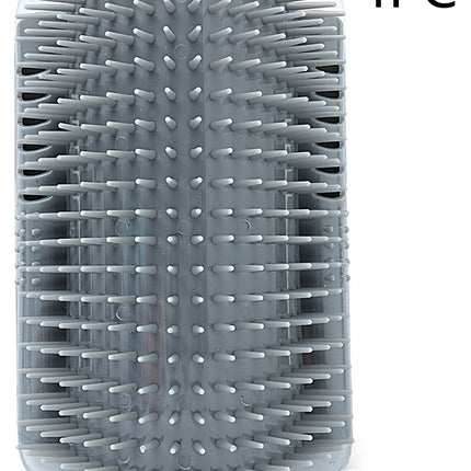 Corner Grooming Massager for Cats – Self-Rubbing Brush Station