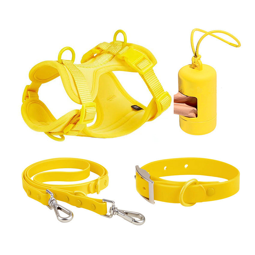PVC Dog Harness Set