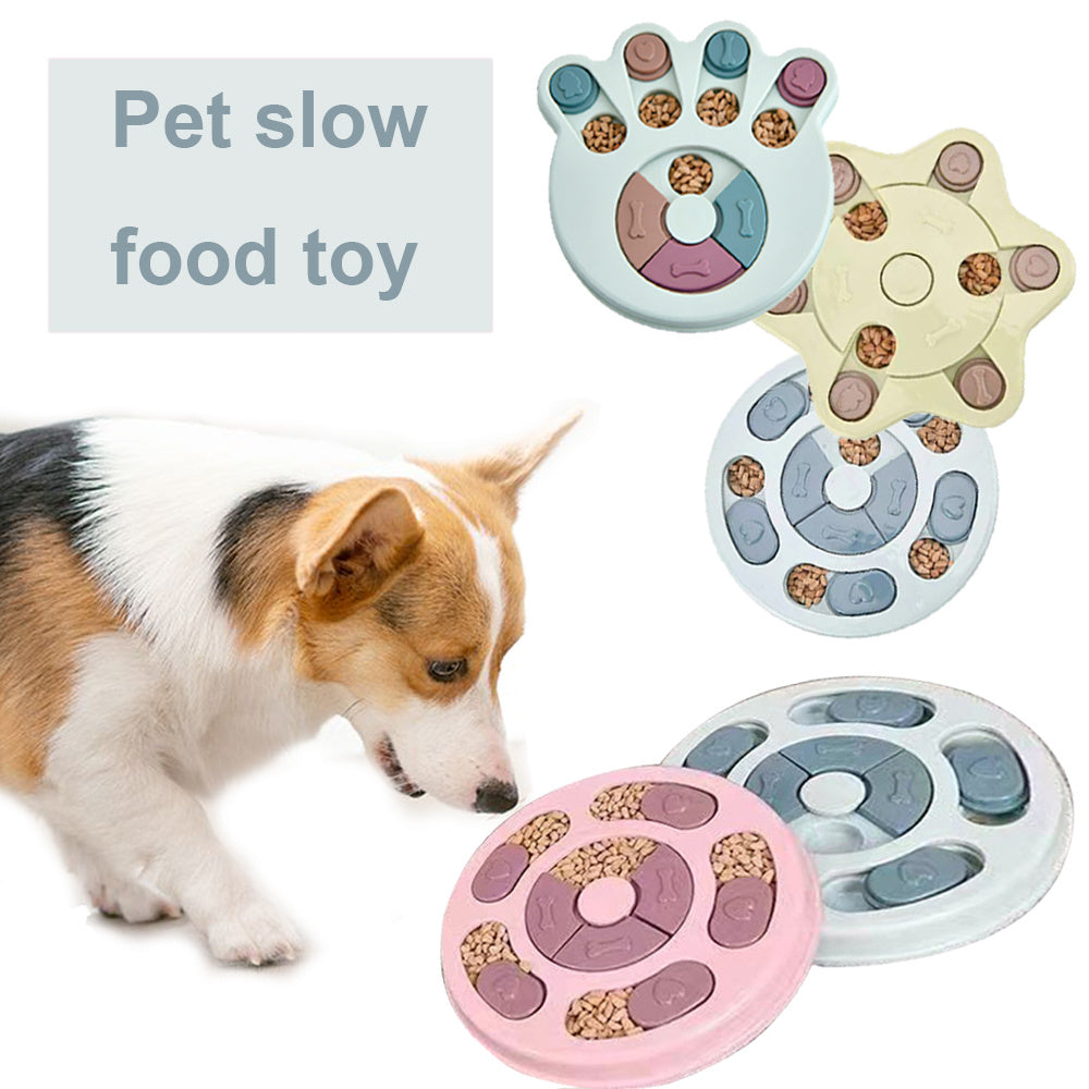 Interactive Pet Puzzle Feeder Slow Eating Toy