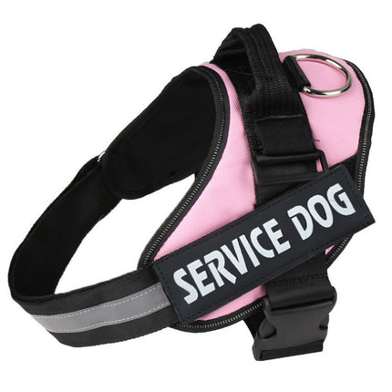 Reflective No-Pull Harness – Strong Nylon Chest Strap for Dogs