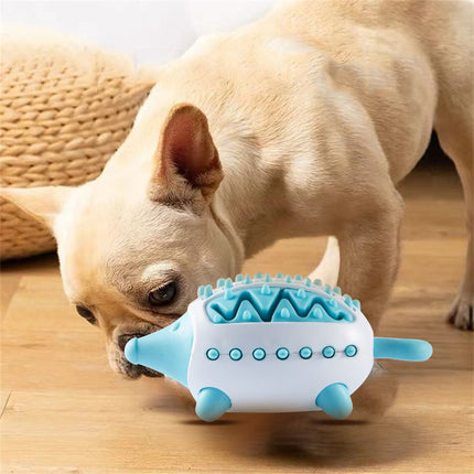 Interactive Hedgehog Dog Toy – Chew & Treat Dispenser