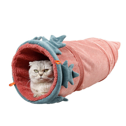 Flower Tunnel Toy for Cats – Cozy & Fun