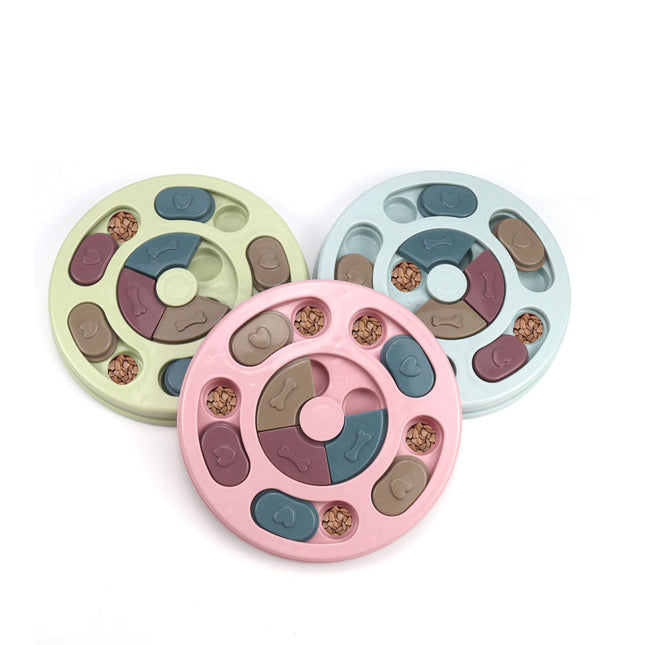 Interactive Pet Puzzle Feeder – Slow Eating Toy