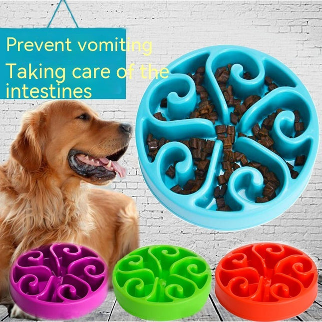 Slow Feeder Dog Bowl – Anti-Choking & Healthy Eating