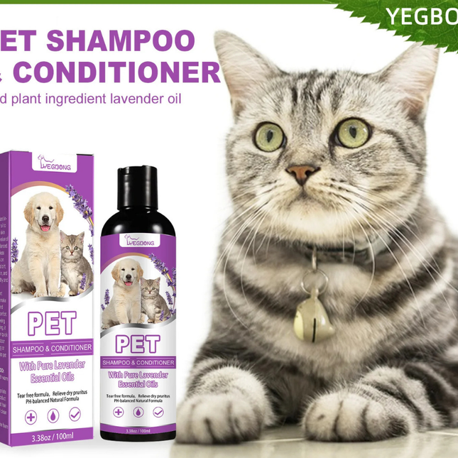 Pet Shampoo Pet Bath Relieve Skin Itching Hair Soft Non-knotted Shampoo