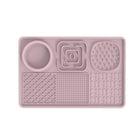 Multi-Section Slow Feeder Lick Mat for Dogs & Cats