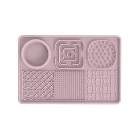 Multi-Section Slow Feeder Lick Mat for Dogs & Cats