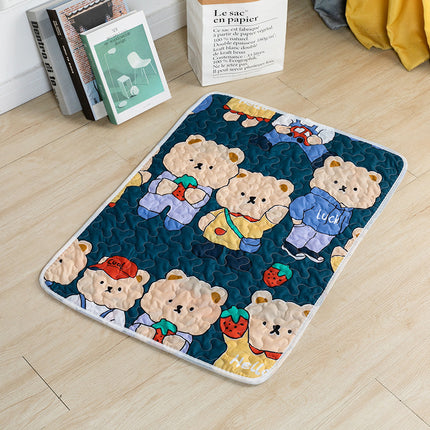 Cotton Sleep Mat for Dogs – Soft, Breathable & Non-Slip Pet Bed Liner