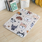 Cotton Sleep Mat for Dogs – Soft, Breathable & Non-Slip Pet Bed Liner