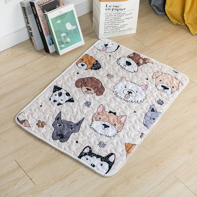 Cotton Sleep Mat for Dogs – Soft, Breathable & Non-Slip Pet Bed Liner