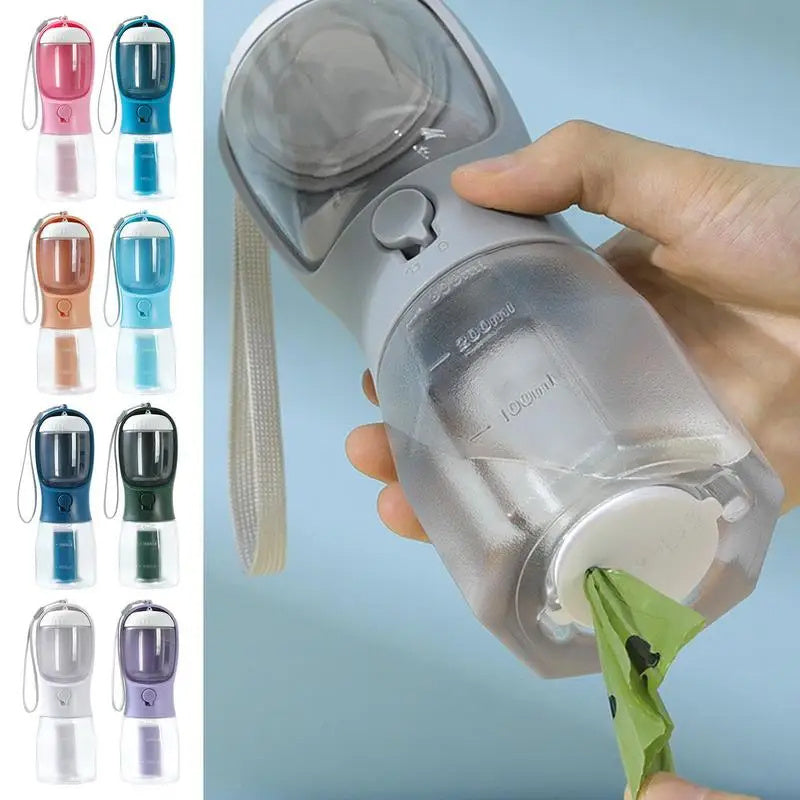 3-in-1 portable water bottle