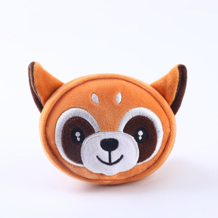 Cartoon Plush Dog Toy – Squeaky & Bite-Resistant