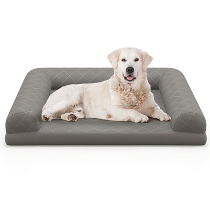 Premium Orthopedic Dog Bed – Supportive & Calming Comfort for All Dogs (Gray, Large)
