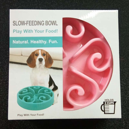 Slow Feeder Dog Bowl – Anti-Choking & Healthy Eating