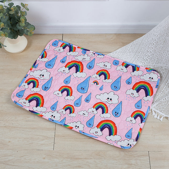 Reusable Waterproof Pet Pad – Absorbent, Non-Slip Training Mat for Dogs & Cats