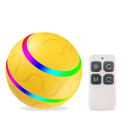 Smart Cat Toy Ball – USB Rechargeable Self-Rotating Interactive Ball