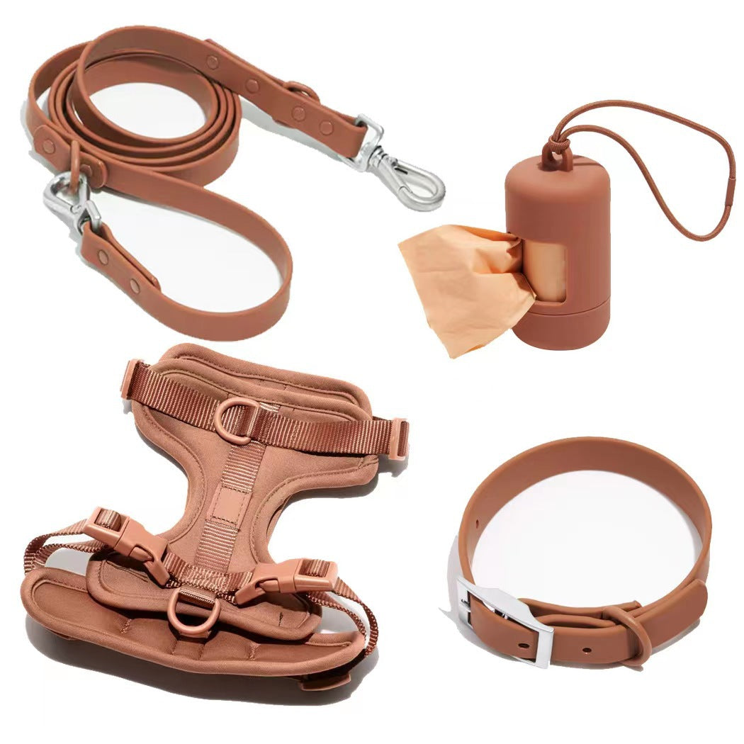PVC Dog Harness Set