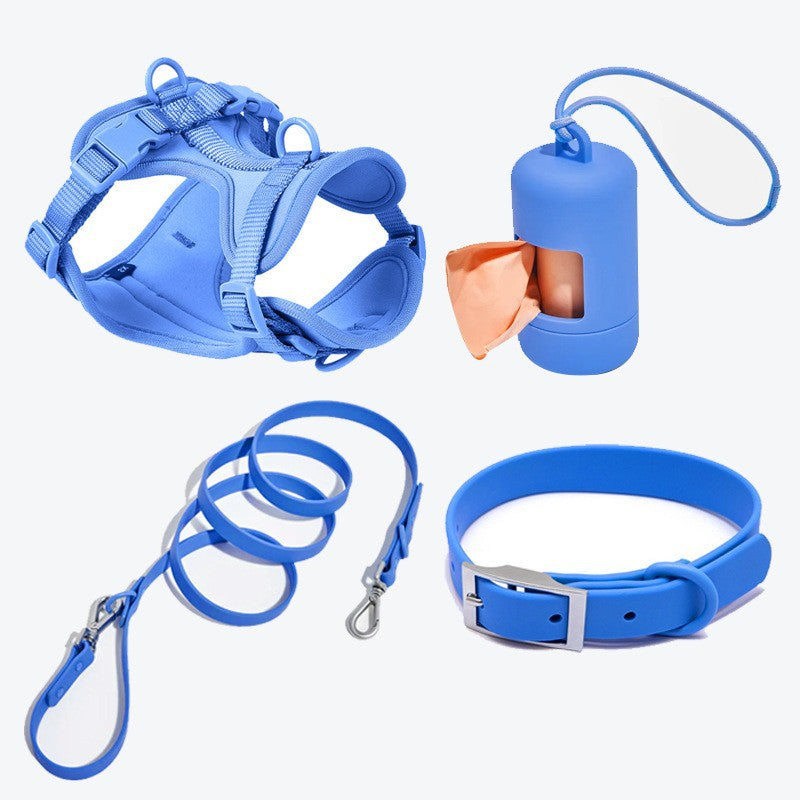 PVC Dog Harness Set