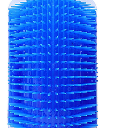 Corner Grooming Massager for Cats – Self-Rubbing Brush Station
