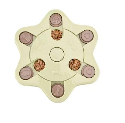 Interactive Pet Puzzle Feeder – Slow Eating Toy