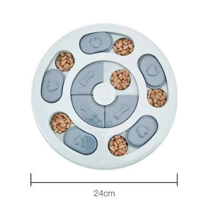 Interactive Pet Puzzle Feeder – Slow Eating Toy