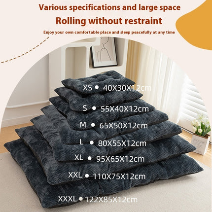 Winter Warm Cat Nest – Soft, Cozy Pet Mat for Indoor Cats & Small Dogs