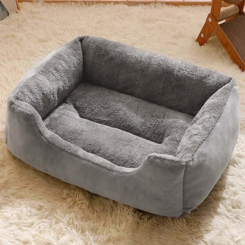 Cozy Plush Pet Bed Soft Warm & Stylish Comfort for Cats and Dogs