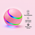 Smart Cat Toy Ball – USB Rechargeable Self-Rotating Interactive Ball