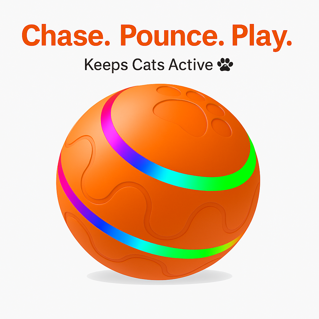 smart cat toy ball
