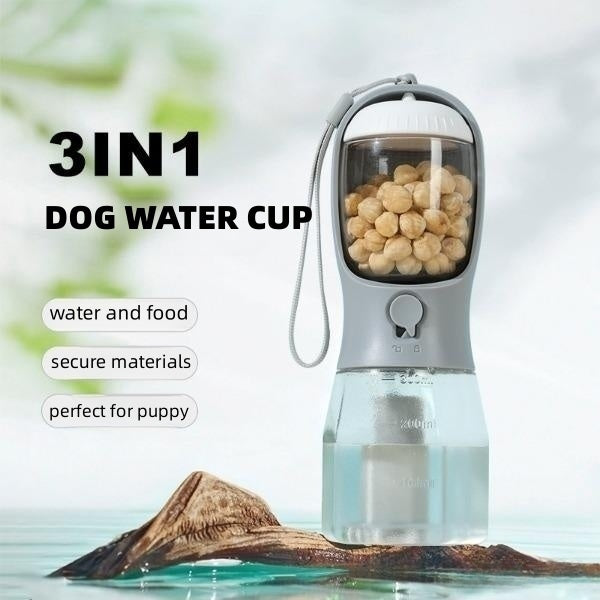 3-in-1 portable water bottle