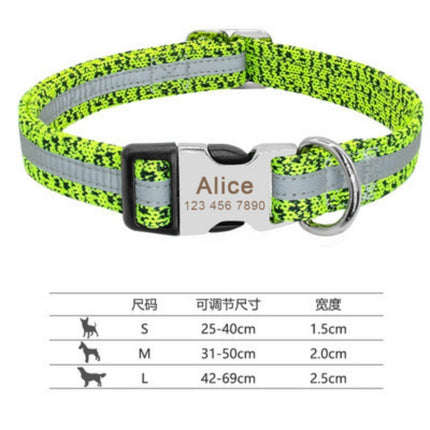 Pet ID Necklace – Personalized Tag Collar to Protect Your Furry Friend
