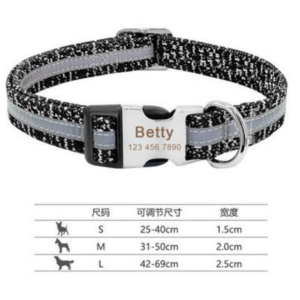 Pet ID Necklace – Personalized Tag Collar to Protect Your Furry Friend