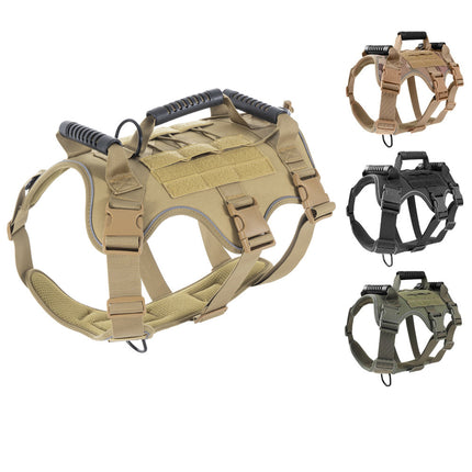 No-Pull Reflective Dog Harness – Secure Fit for Medium & Large Dogs