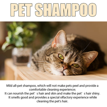 A relaxed cat lying on a table, showcasing the benefits of a gentle pet shampoo for shiny, nourished fur.