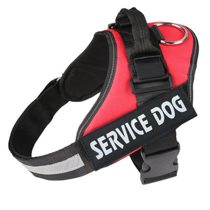 Reflective No-Pull Harness – Strong Nylon Chest Strap for Dogs