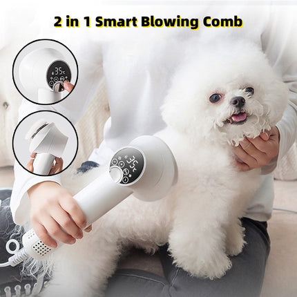 Pet Grooming Dryer – Blow & Comb in One