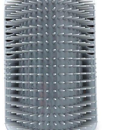 Corner Grooming Massager for Cats – Self-Rubbing Brush Station